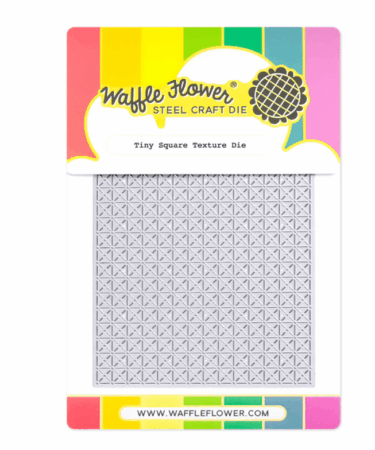 WAFFLE FLOWER - Tiny Square Texture Die