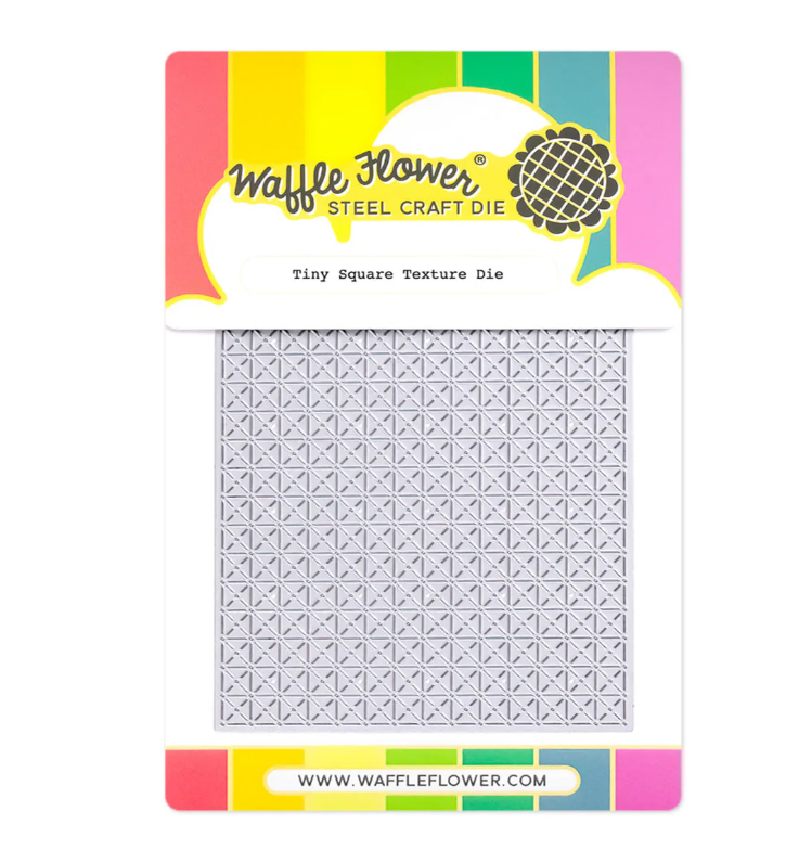 WAFFLE FLOWER - Tiny Square Texture Die