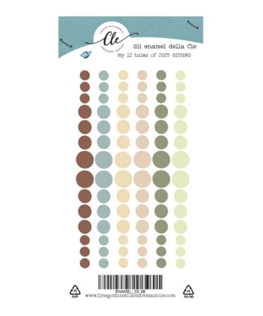 IL NEGOZIO DELLA MAMMA DI CLE - GLI ABBELLIMENTI DELLA CLE – MY 12 TALES OF 2025- GIUGNO -  ENAMEL DOTS