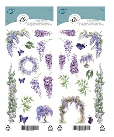 IL NEGOZIO DELLA MAMMA DI CLE - GLI ABBELLIMENTI DELLA CLE - MY TALES OF 2025- MAGGIO - PUFFY STICKERS