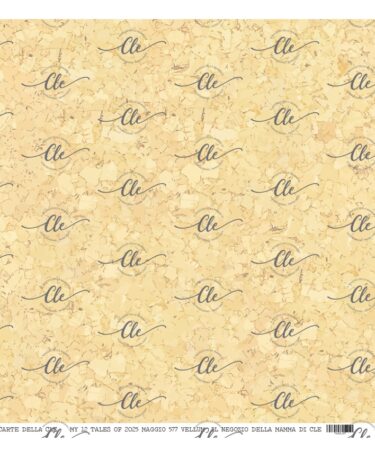 IL NEGOZIO DELLA MAMMA DI CLE - LE CARTE DELLA CLE –MY TALES OF  2025- MAGGIO  - VELLUM NUM 577