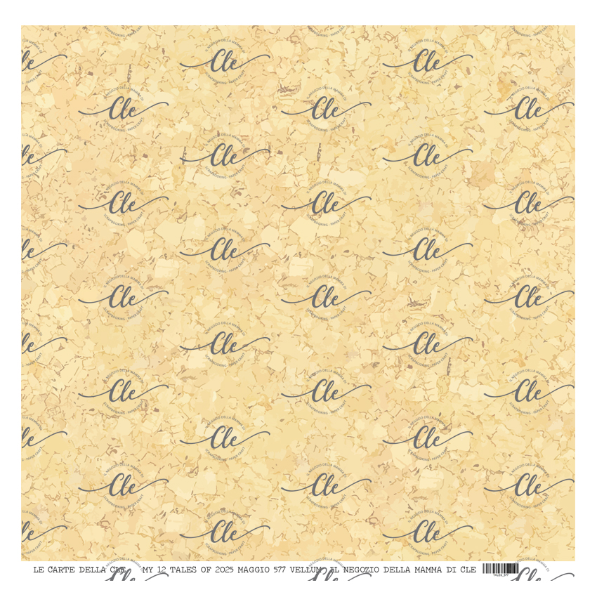 IL NEGOZIO DELLA MAMMA DI CLE - LE CARTE DELLA CLE –MY TALES OF 2025- MAGGIO - VELLUM NUM 577