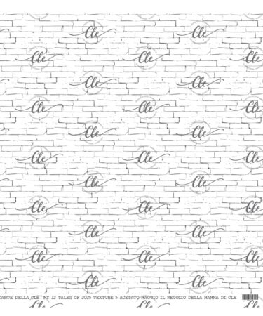 IL NEGOZIO DELLA MAMMA DI CLE – LE CARTE DELLA CLE – MY 12 TALES OF 2025- MAGGIO – TEXTURE 5 ACETATO – FOILIZZABILE