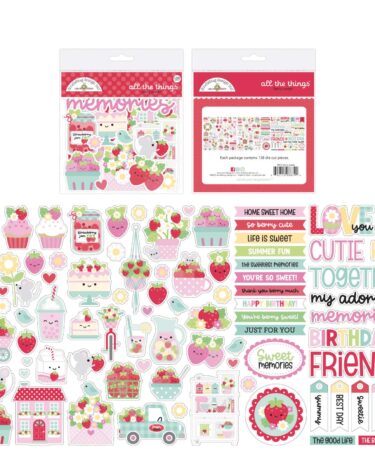 DOODLEBUG DESIGN-collezione berry sweet - die cut all the things