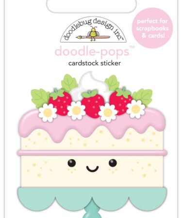DOODLEBUG DESIGN-collezione berry sweet - strawberry shortcake doodle-pops