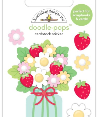 DOODLEBUG DESIGN-collezione berry sweet - berry bouquet doodle-pops