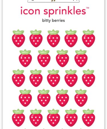 DOODLEBUG DESIGN-collezione berry sweet - bitty berries icon sprinkles