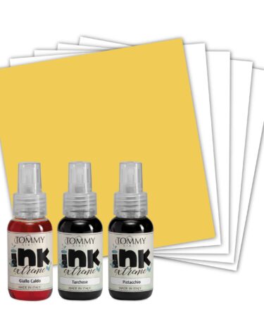 TOMMY ART - Kit Carte e ink Mini album – Grunge e Journaling