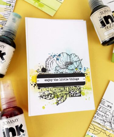 Alternative view of TOMMY ART - Kit Carte e ink Mini album – Grunge e Journaling