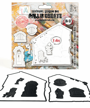AALL & CREATE -  Die-Cutting Die Set - Storybook House #097