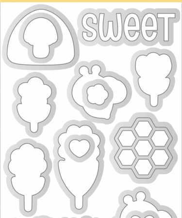 DOODLEBUG DESIGN-collezione bee happy - doodle cuts