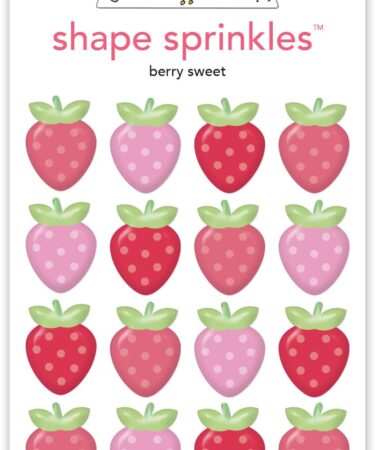 DOODLEBUG DESIGN-collezione berry sweet - shape sprinkles