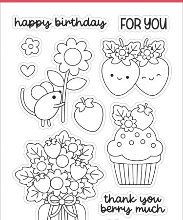DOODLEBUG DESIGN-collezione berry sweet - doodle stamps