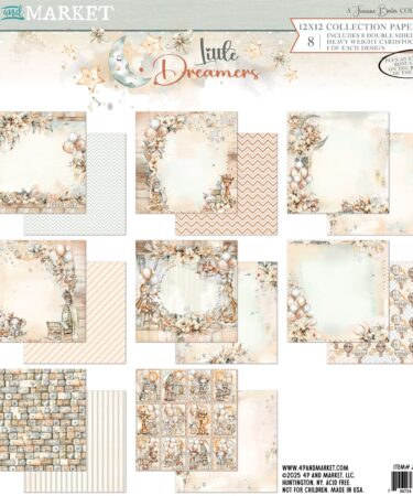 49 And Market - Collezione Little Dreamer -  Collection Pack 12"X12"