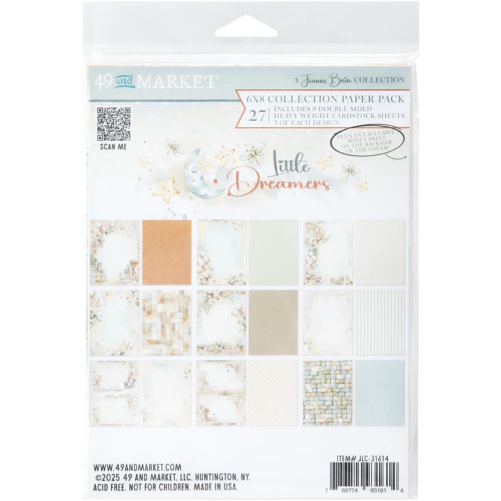 49 And Market - Collezione Little Dreamer - Collection Pack 6"X8"