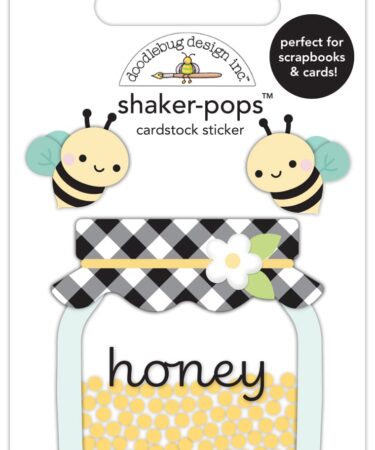 DOODLEBUG DESIGN-collezione bee happy - honey bees shaker-pops