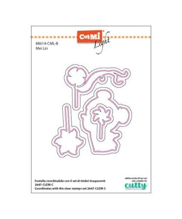 IMPRONTE D'AUTORE - set di fustelle -  Mei Lin