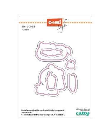 IMPRONTE D'AUTORE - set di fustelle - Harumi