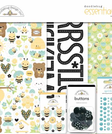 DOODLEBUG DESIGN-collezione bee happy -essentials kit