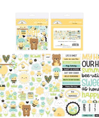 DOODLEBUG DESIGN-collezione bee happy -die cut all the things