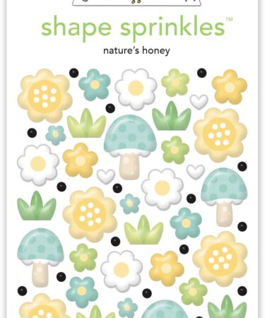DOODLEBUG DESIGN-collezione bee happy -nature's honey shape sprinkles