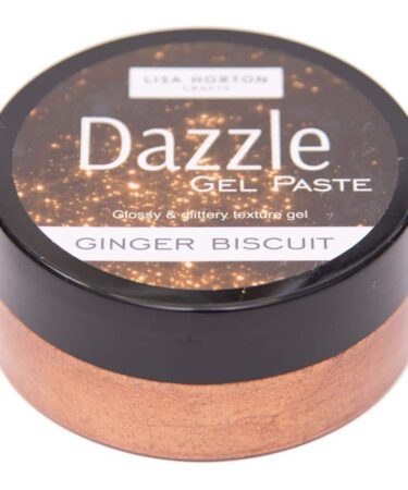 Lisa Horton Crafts Dazzle Paste - Ginger Biscuit