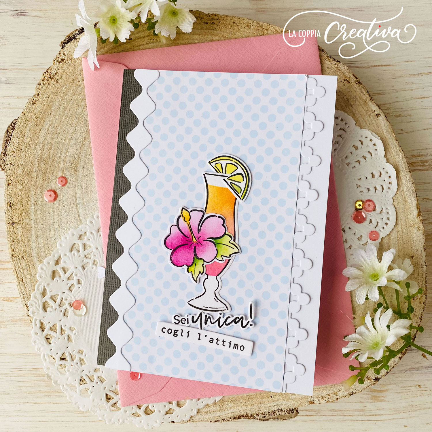 LA COPPIA CREATIVA -fustella - Cin-Cin - immagine 2