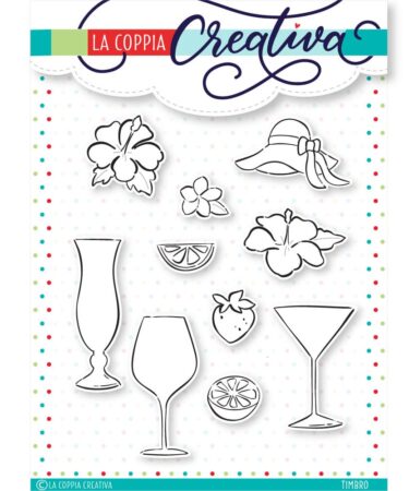 LA COPPIA CREATIVA -timbro - Cin-Cin