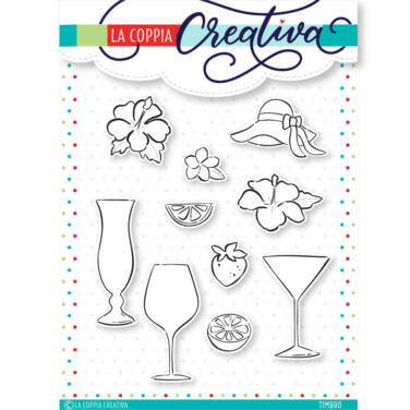 LA COPPIA CREATIVA -timbro - Cin-Cin