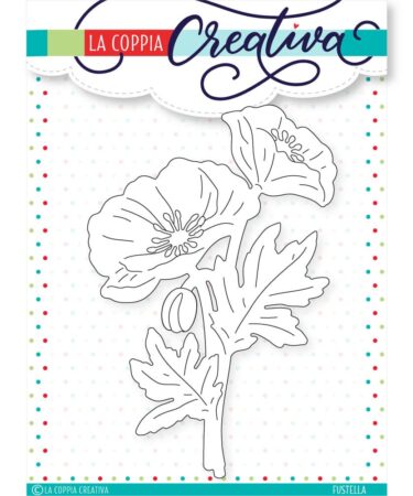LA COPPIA CREATIVA - Fustelle Due papaveri