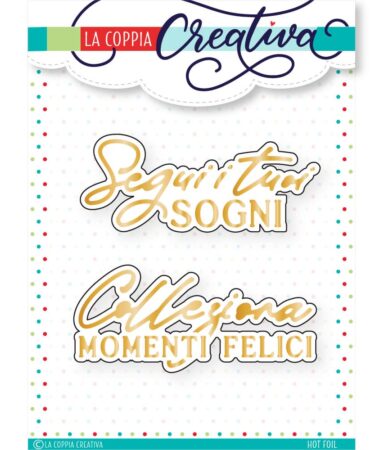 LA COPPIA CREATIVA - hot foil - Sogni