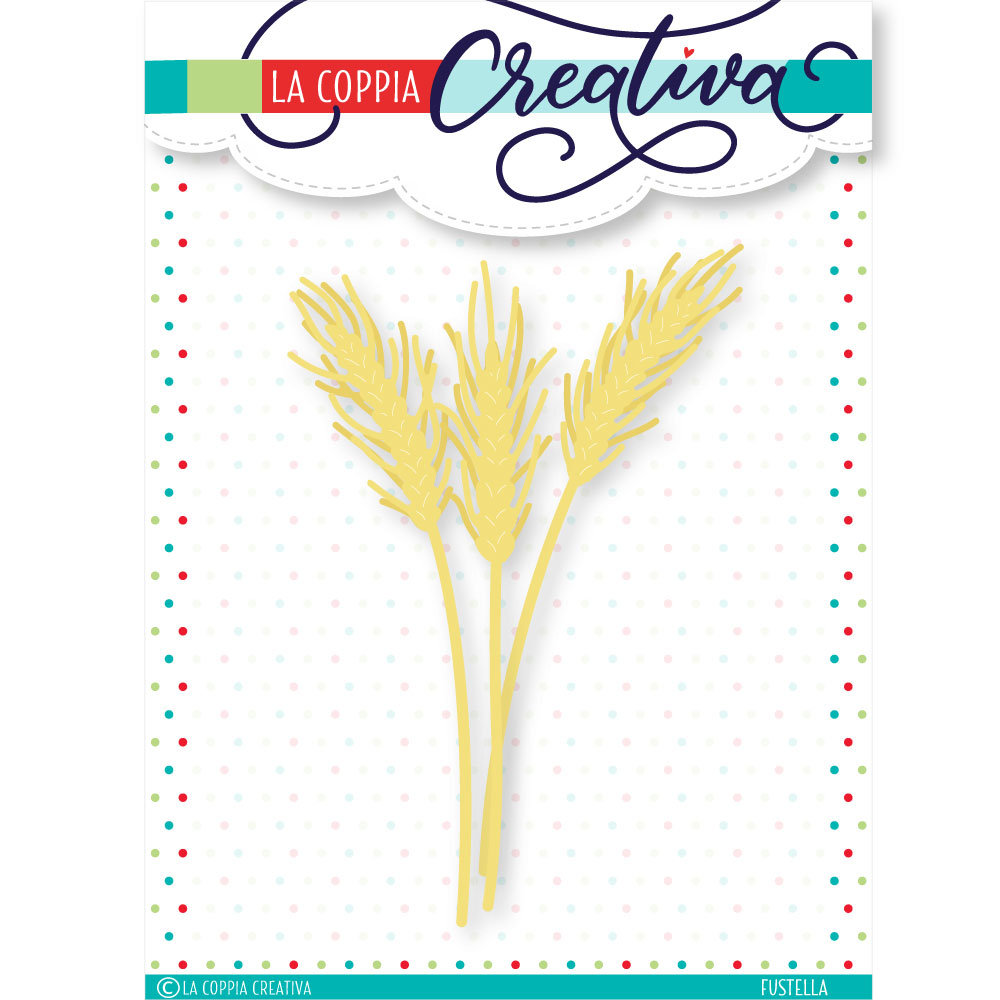 LA COPPIA CREATIVA -fustella - Spighe