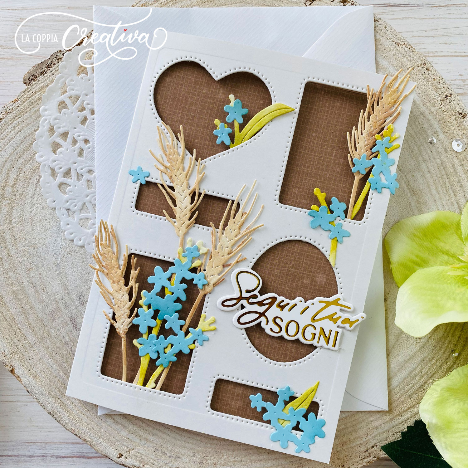 LA COPPIA CREATIVA -fustella - Spighe - immagine 2