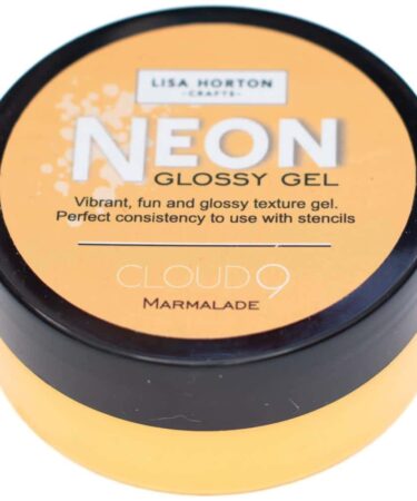 Lisa Horton Crafts Neon Glossy Gel - Marmalade