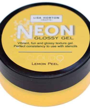 Lisa Horton Crafts Neon Glossy Gel - Lemon Peel