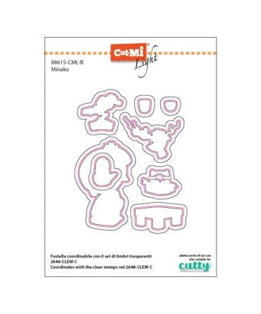 IMPRONTE D'AUTORE - set di fustelle - Minako