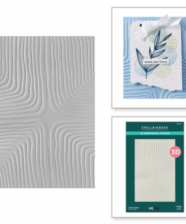 SPELLBINDERS - Embossing folder  - Lined Corners