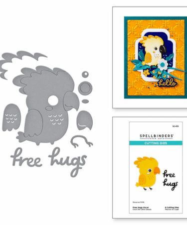 SPELLBINDERS - set di fustelle - Free Hugs Oscar