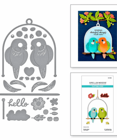 SPELLBINDERS - set di fustelle - Pretty Birds