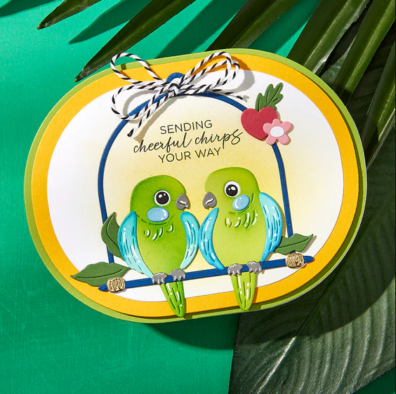 SPELLBINDERS - set di fustelle - Pretty Birds - immagine 2