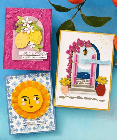 Alternative view of SPELLBINDERS - set di fustelle - Citrus Spritz