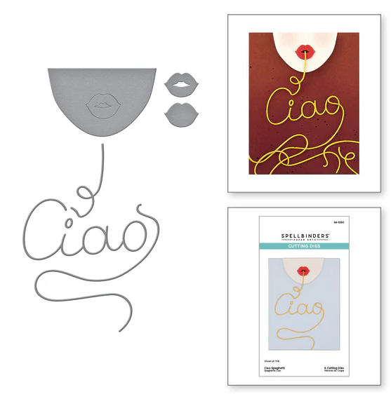 SPELLBINDERS - set di fustelle - Ciao Spaghetti