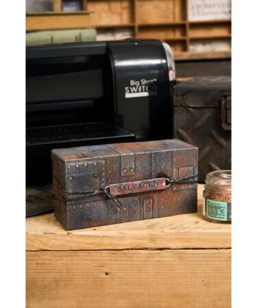 Alternative view of Sizzix 3D Texture Fades by Tim Holtz A5 Foundry Large