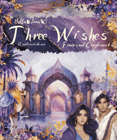 BELLALUNA - COLLEZIONE THREE WISHES - FRAMES & COMPLEMENTS COLLECTION 12X12"