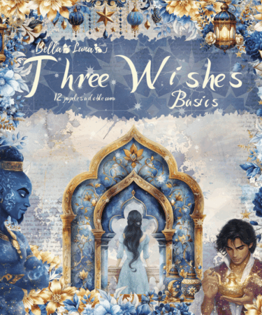 BELLALUNA - COLLEZIONE THREE WISHES - BASICS COLLECTION 8X8"