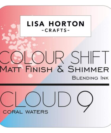 Lisa Horton Crafts Cloud 9 Color Shift Ink Pad - Coral Waters