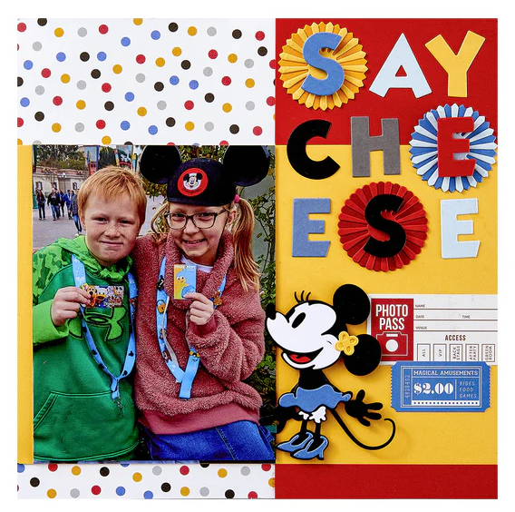 Spellbinders - from the Say Cheese Classic Mouse Collection - Classic Mouse Alphabet Etched Dies - immagine 2