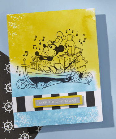 Alternative view of Spellbinders - from the Say Cheese Classic Mouse Collection -  Steamboat Willie Press Plate & Die Set