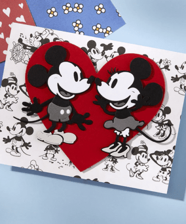 Alternative view of Spellbinders - from the Say Cheese Classic Mouse Collection -  Steamboat Willie Duo Etched Dies