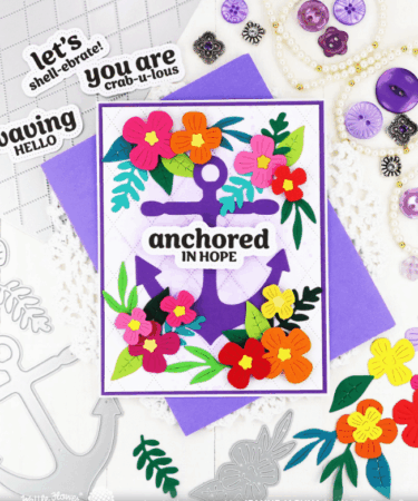 Alternative view of WAFFLE FLOWER - Coastal Greetings Combo